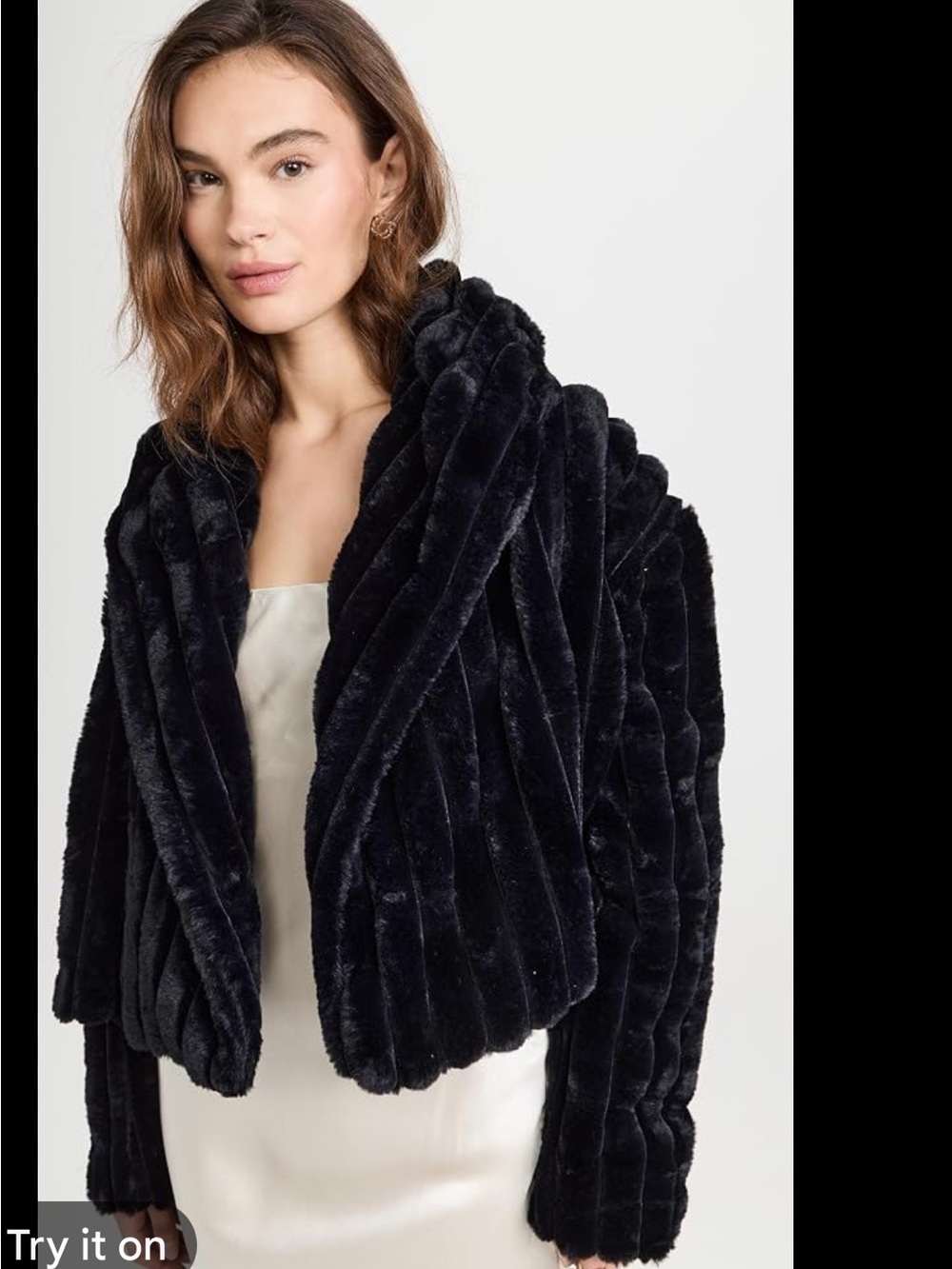 NWT BLANKNYC Night Life Faux Fur Jacket